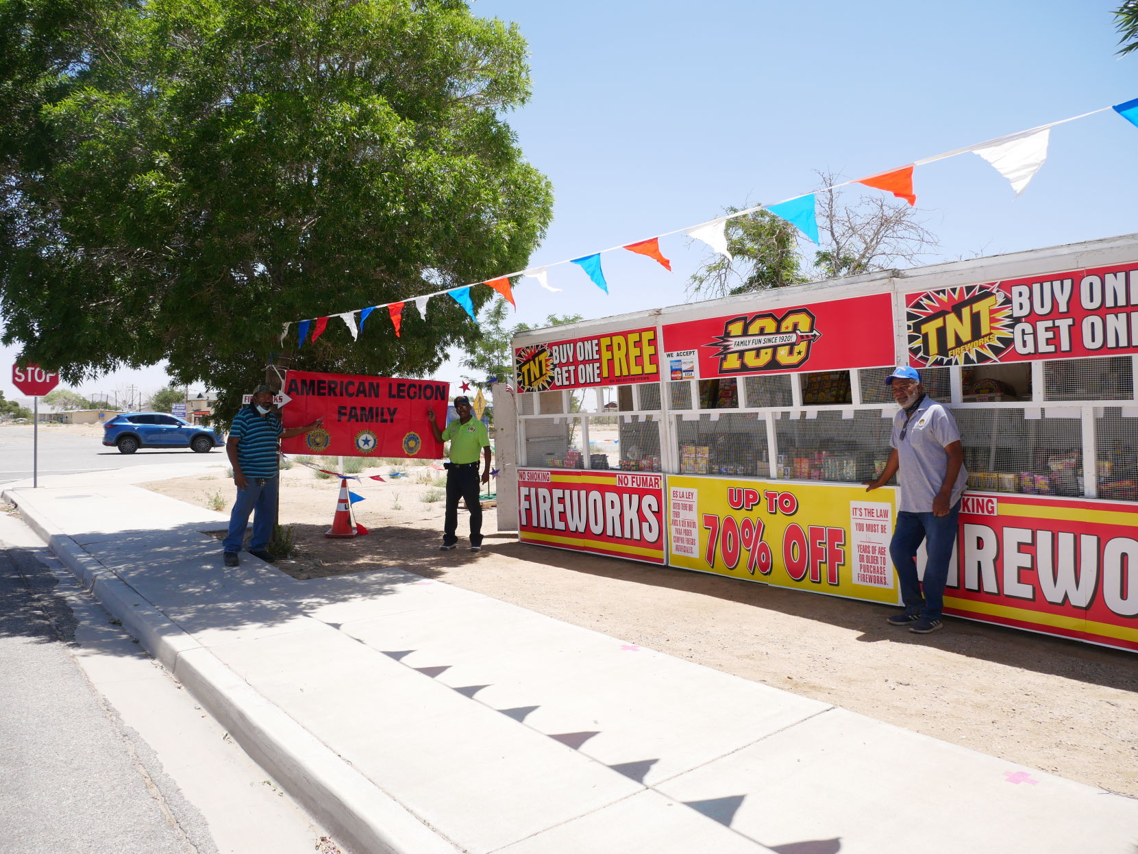 Cal City fireworks on sale